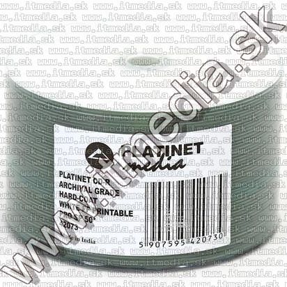 Platinet Pro 52x CD-R *TF Nyomtatható* *Karcálló* 50-es fólia (IT9853) Image of Platinet Pro 52x CD-R *TF Nyomtatható* *Karcálló* 50-es fólia (IT9853)